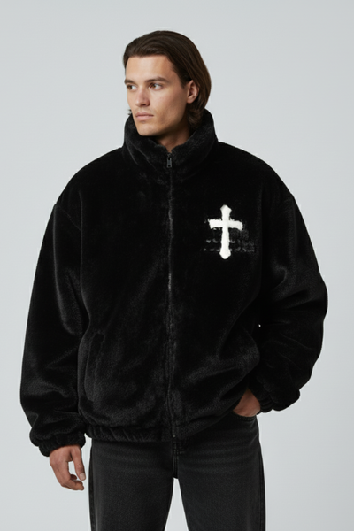LifeOfStreetwear | Men’s Faux Fur Jacket