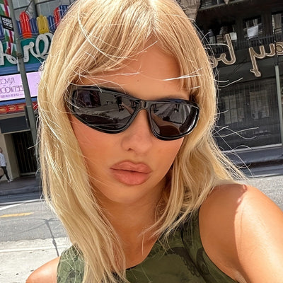 2024 Trendy Y2K Wrap-Around Fashion Glasses