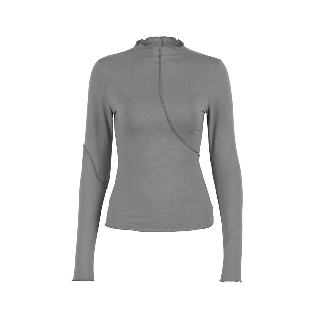 LifeOfStreetwear | Women’s Y2K Turtleneck Long Sleeve Shirt