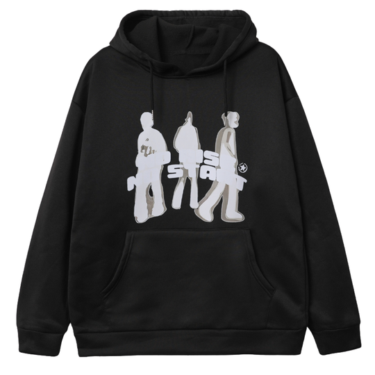 LifeOfStreetwear | Men’s Oversized Black Hoodie