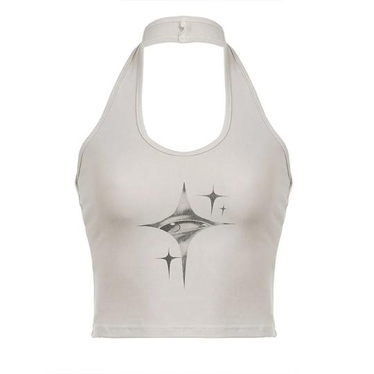 LifeOfStreetwear | Women’s Y2K Devil Eyes Tank Top
