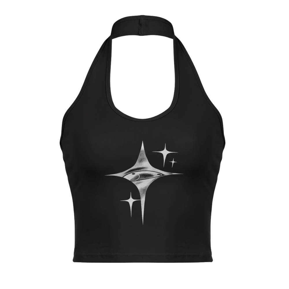 LifeOfStreetwear | Women’s Y2K Devil Eyes Tank Top