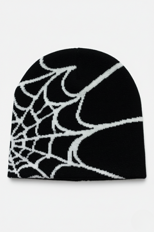 LifeOfStreetwear | Y2K Spider Web Beanie