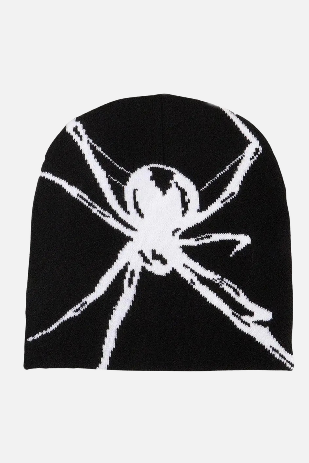 LifeOfStreetwear | Black Y2K Spider Web Beanie