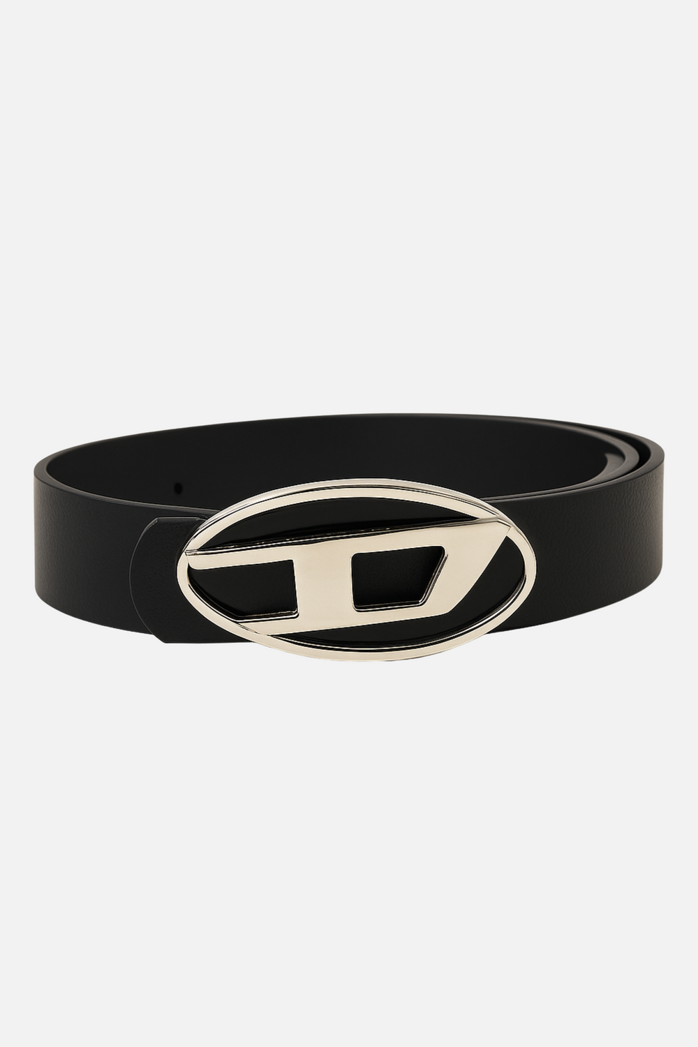 LifeOfStreetwear | Black Y2K Belt with Silver Buckle