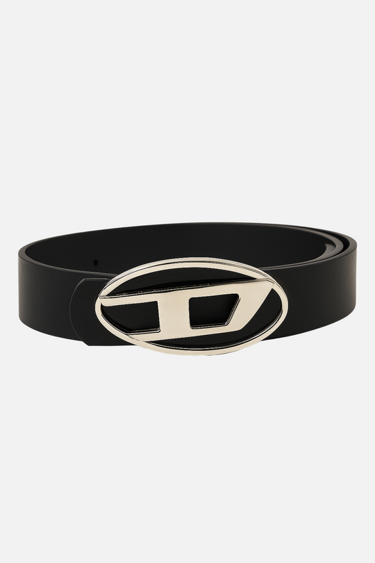 LifeOfStreetwear | Black Y2K Belt with Silver Buckle