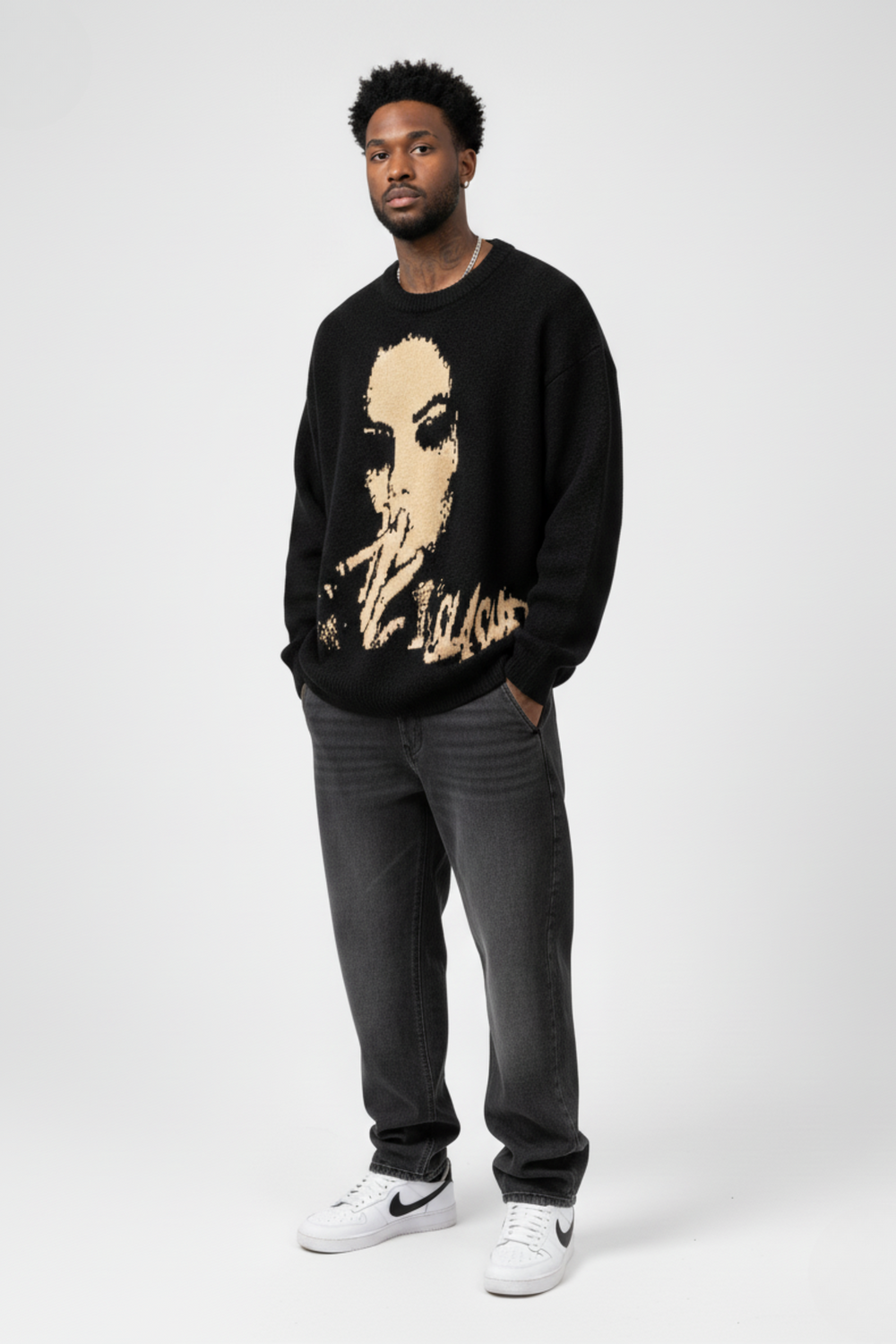 LifeOfStreetwear | Vintage Knit Sweater Unisex