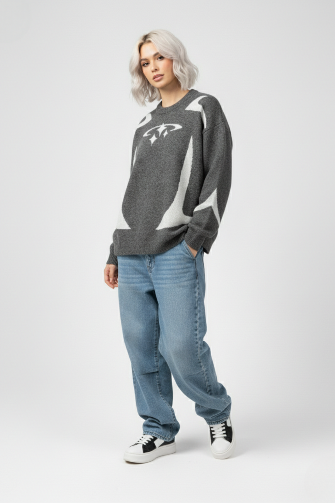 LifeOfStreetwear | Men's & Women's Oversized Y2K Knit Sweater