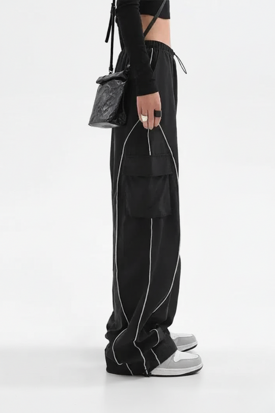 LifeOfStreetwear | Women’s Y2K Black Cargo Pants