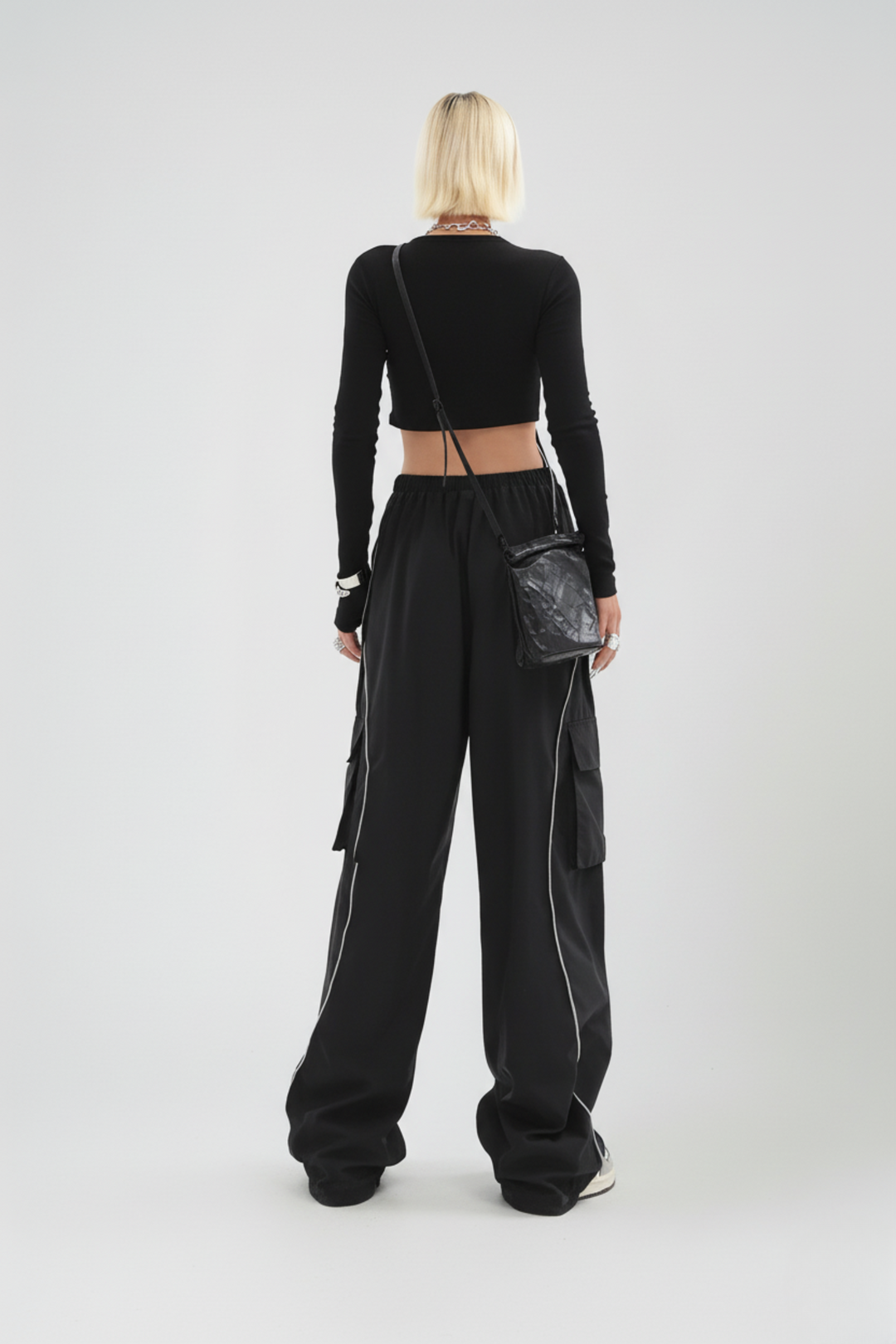 LifeOfStreetwear | Women’s Y2K Black Cargo Pants