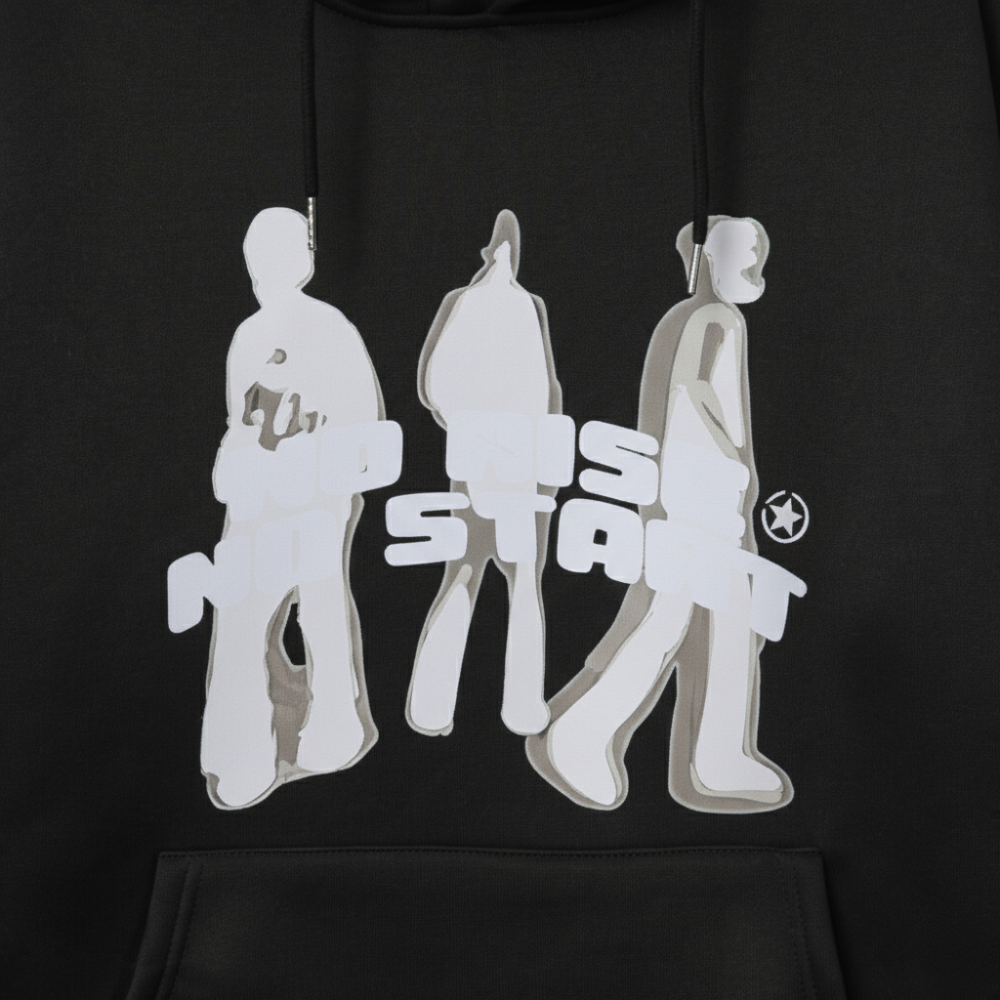 LifeOfStreetwear | Men’s Oversized Black Hoodie