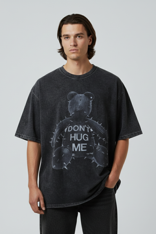 LifeOfStreetwear | Men’s Black Y2K Oversized T-Shirt