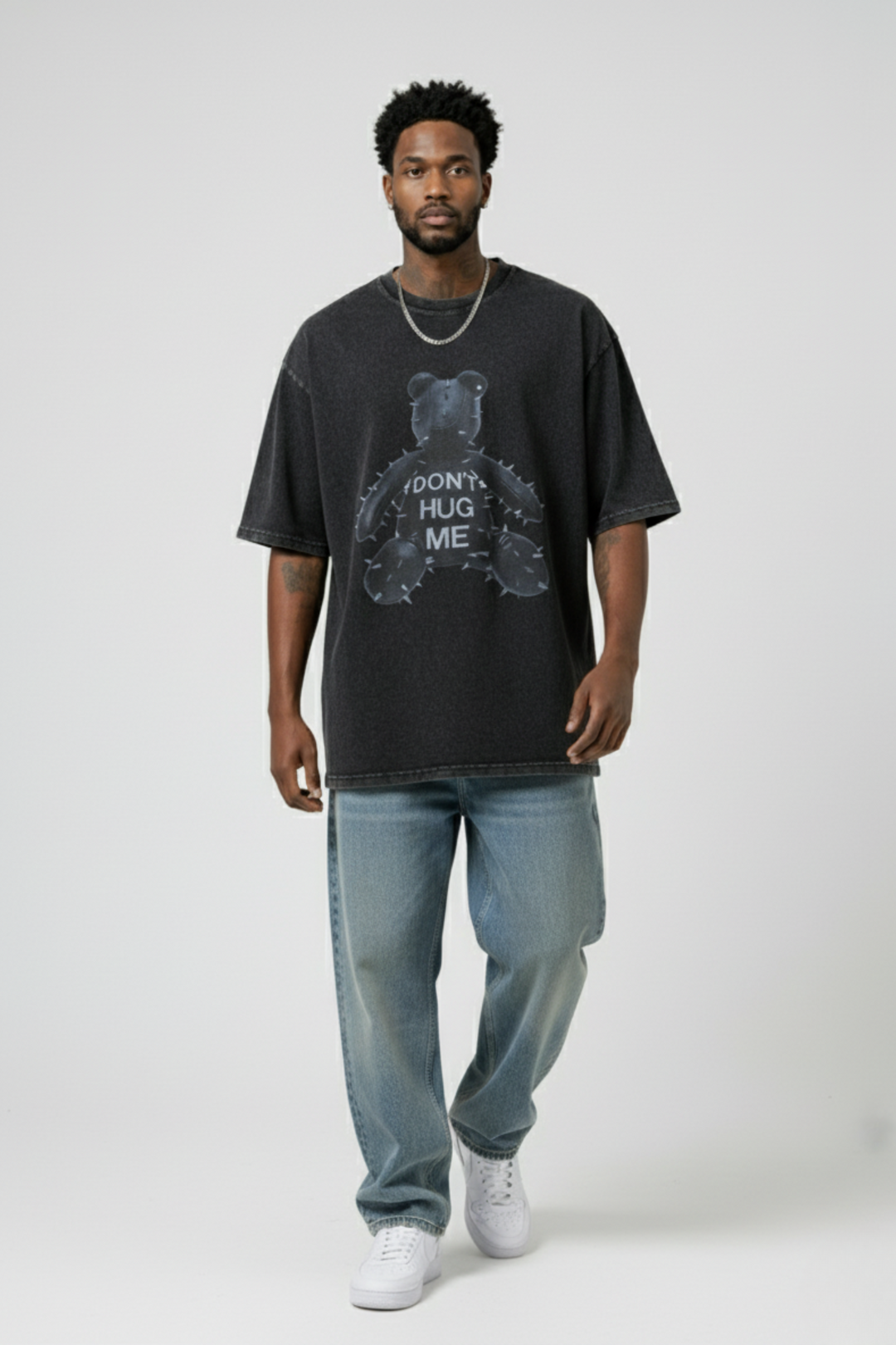 LifeOfStreetwear | Men’s Black Y2K Oversized T-Shirt