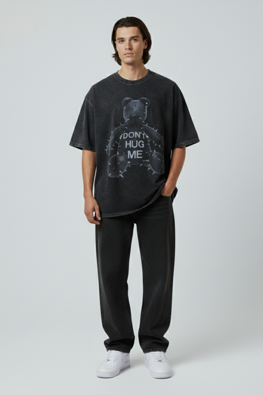 LifeOfStreetwear | Men’s Black Y2K Oversized T-Shirt