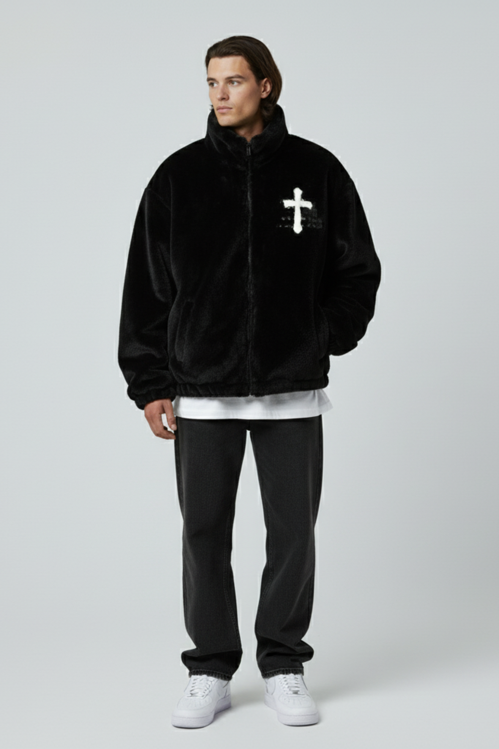 LifeOfStreetwear | Men’s Faux Fur Jacket