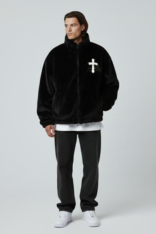 LifeOfStreetwear | Men’s Faux Fur Jacket