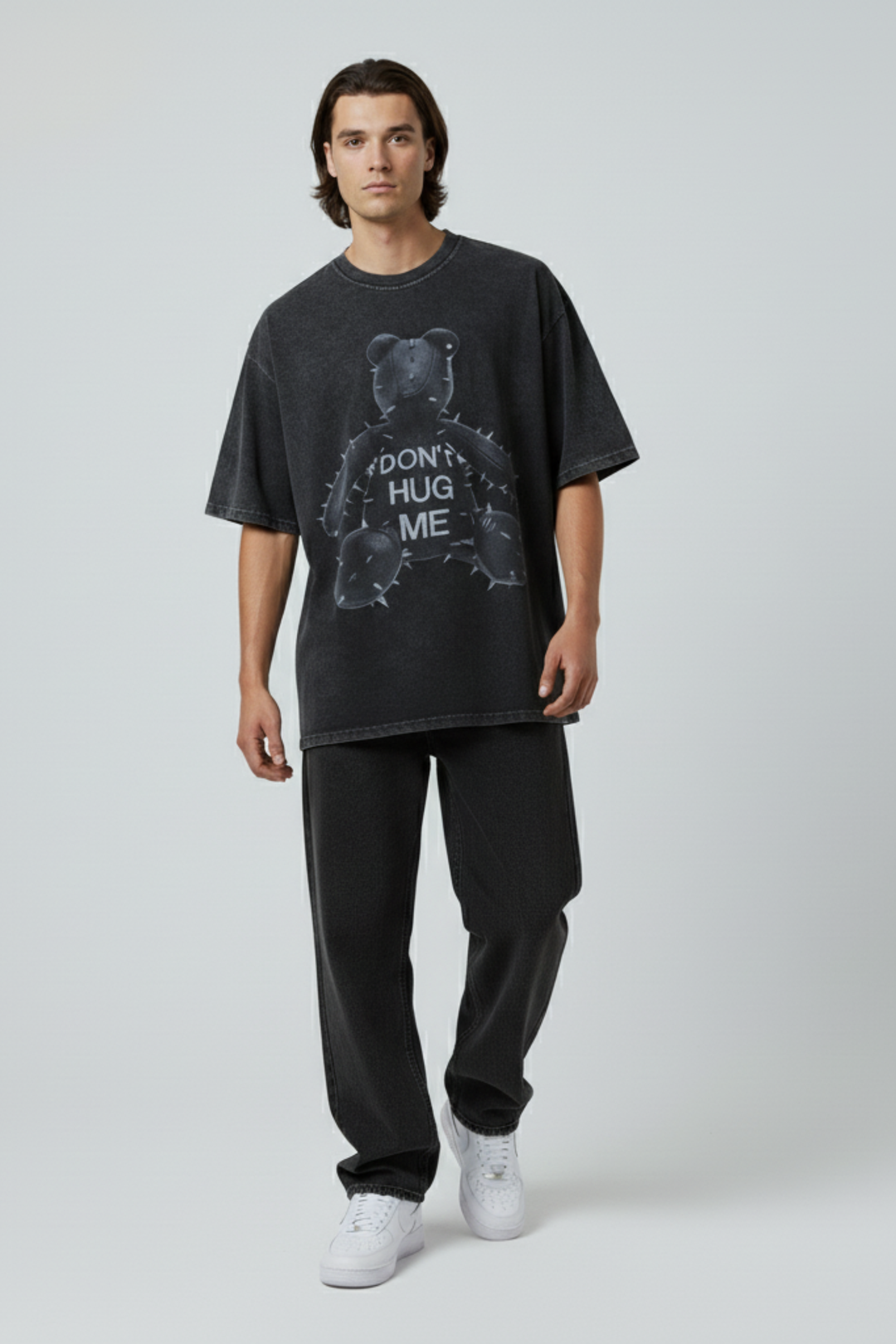 LifeOfStreetwear | Men’s Black Y2K Oversized T-Shirt