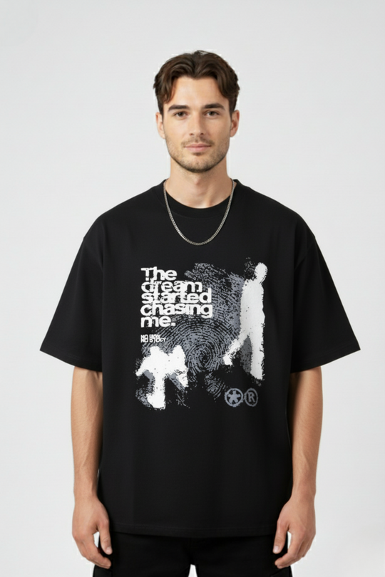 LifeOfStreetwear | Men’s White Graphic Oversized T-Shirt