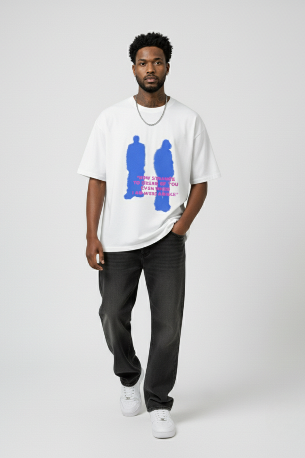 LifeOfStreetwear | Men’s White Oversized T-Shirt