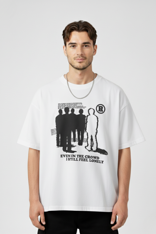LifeOfStreetwear | Men’s Oversized T-Shirt Crowd