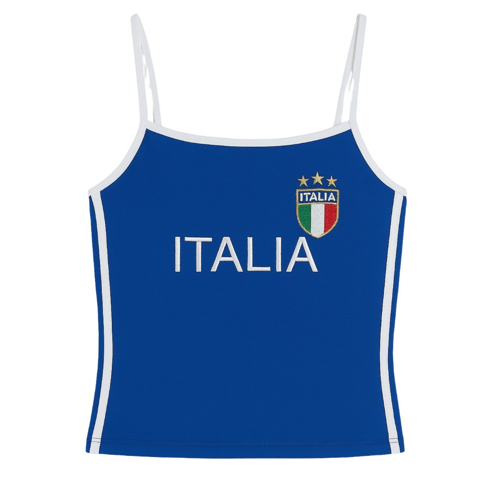 LifeOfStreetwear | Women’s Blue Y2K Backless Tank Top