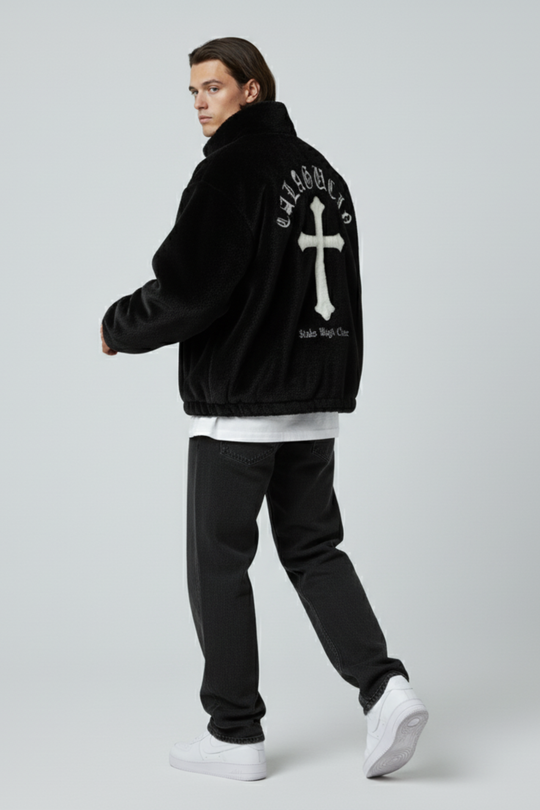 LifeOfStreetwear | Men’s Faux Fur Jacket