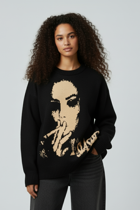 LifeOfStreetwear | Women's Vintage Knit Sweater