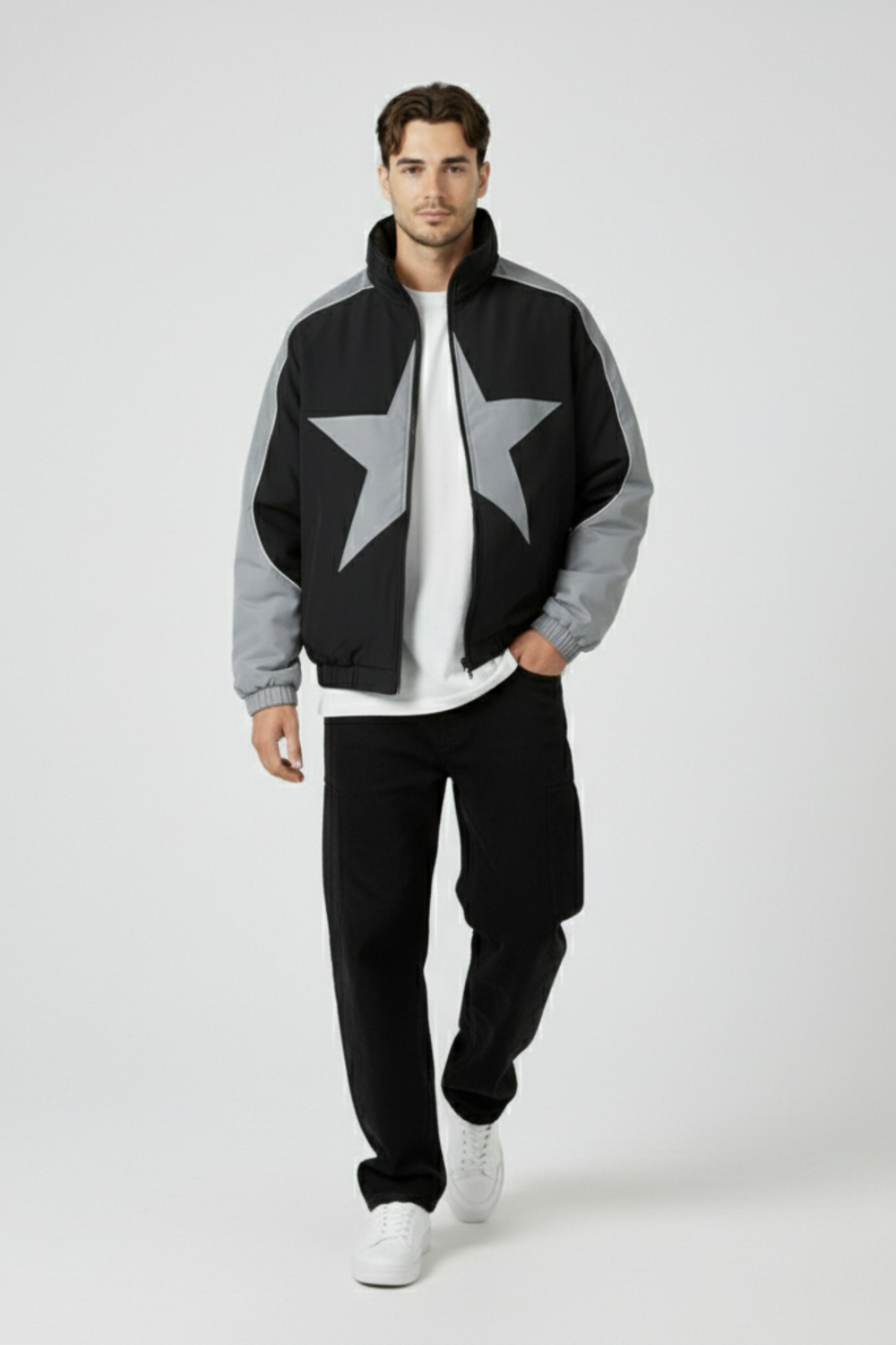 LifeOfStreetwear | Men’s Oversized Bomber Jacket