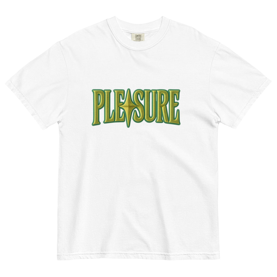Pleasure Graphic Tee – Men's Heavyweight Cotton T-Shirt