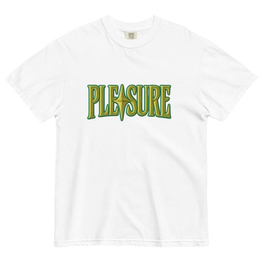 Pleasure Graphic Tee – Men's Heavyweight Cotton T-Shirt