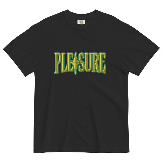 Pleasure Graphic Tee – Men's Heavyweight Cotton T-Shirt