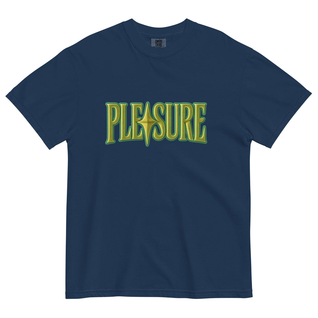Pleasure Graphic Tee – Men's Heavyweight Cotton T-Shirt