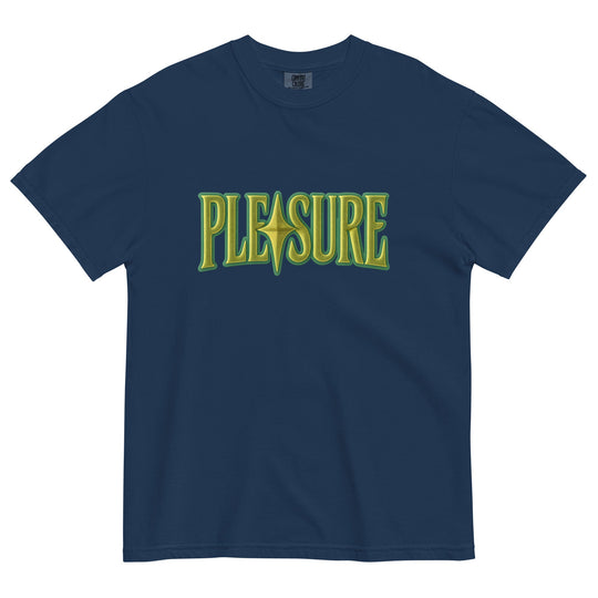 Pleasure Graphic Tee – Men's Heavyweight Cotton T-Shirt