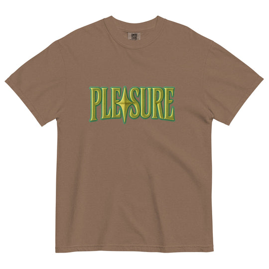 Pleasure Graphic Tee – Men's Heavyweight Cotton T-Shirt