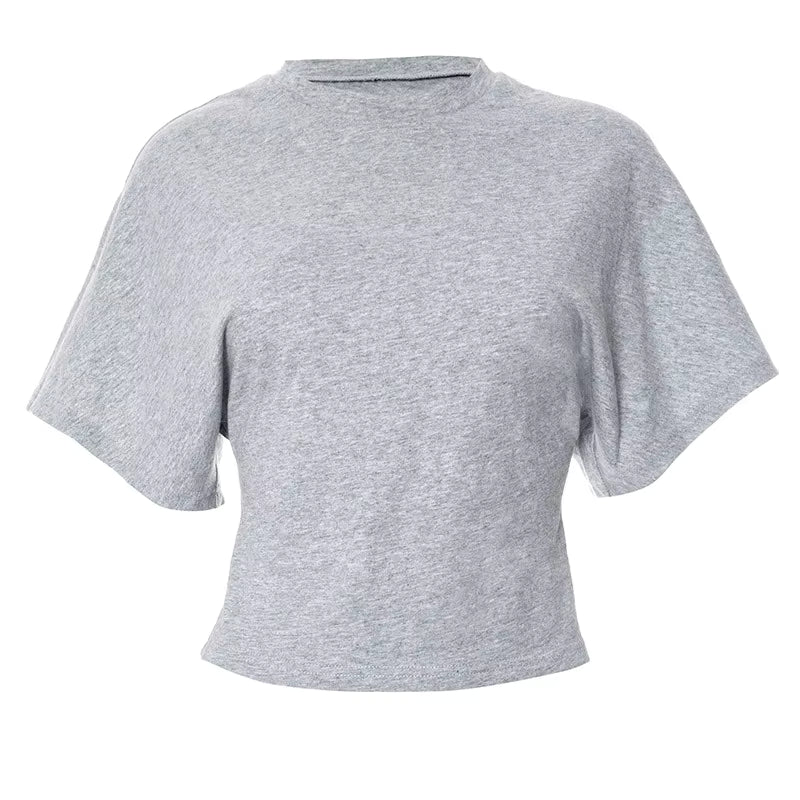 LifeOfStreetwear Women’s Cropped Streetwear T-Shirt – Y2K Style