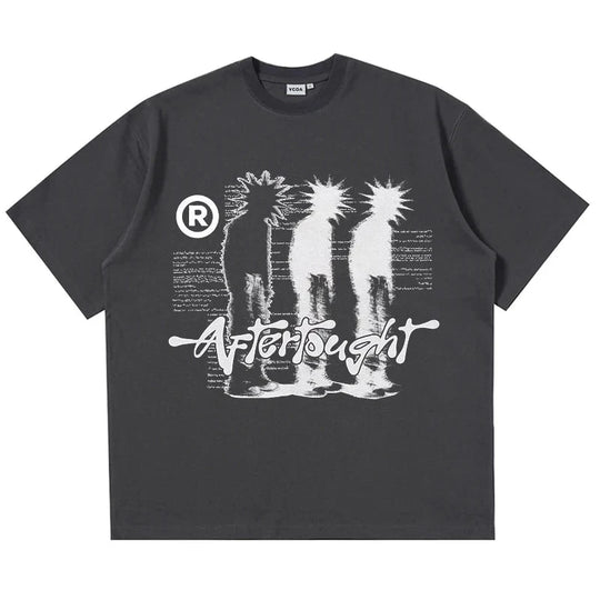 Afterthought Graphic Tee – Men's Baggy Cotton T-Shirt
