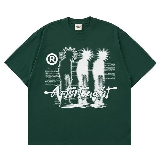 Afterthought Graphic Tee – Men's Baggy Cotton T-Shirt