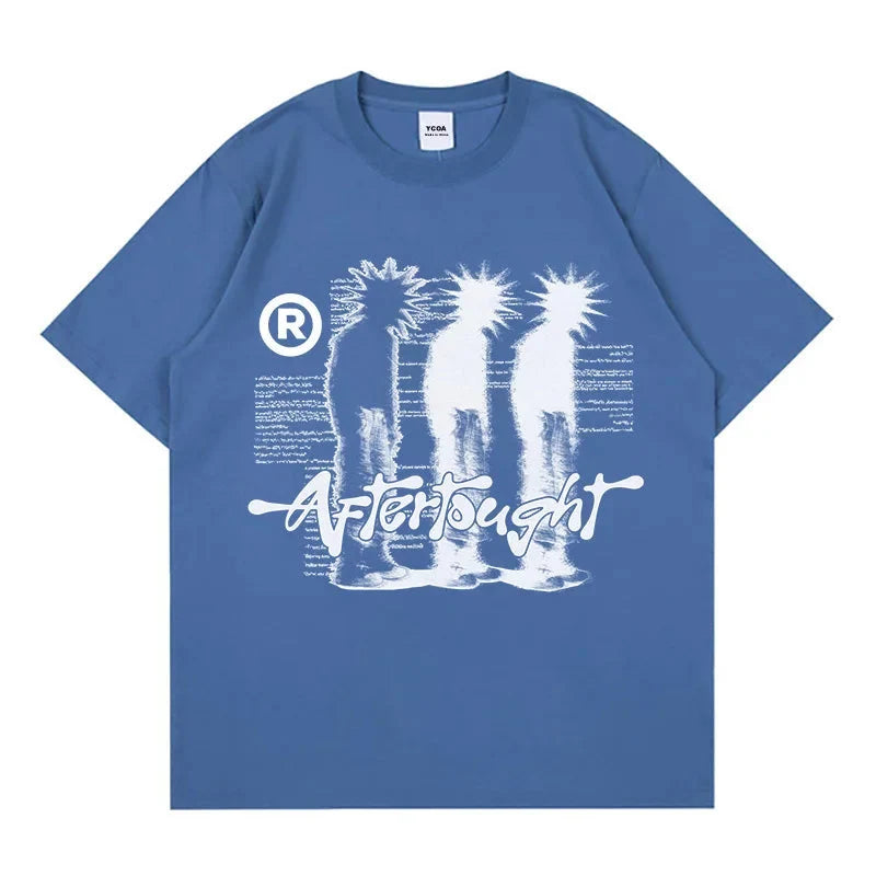Afterthought Graphic Tee – Men's Baggy Cotton T-Shirt