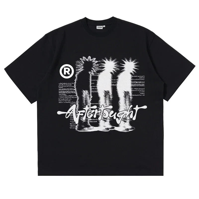 Afterthought Graphic Tee – Men's Baggy Cotton T-Shirt