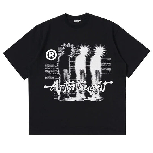 Afterthought Graphic Tee – Men's Baggy Cotton T-Shirt
