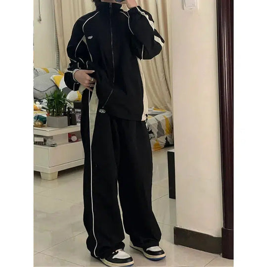 Baggy Joggers – Women's Adjustable High-Rise Sweatpants