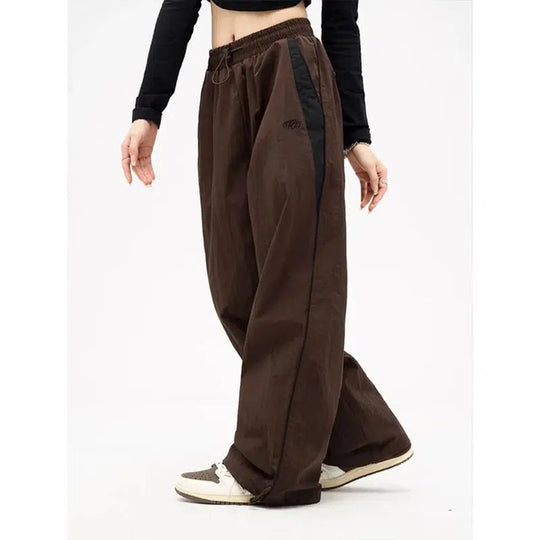 Baggy Joggers – Women's Adjustable High-Rise Sweatpants
