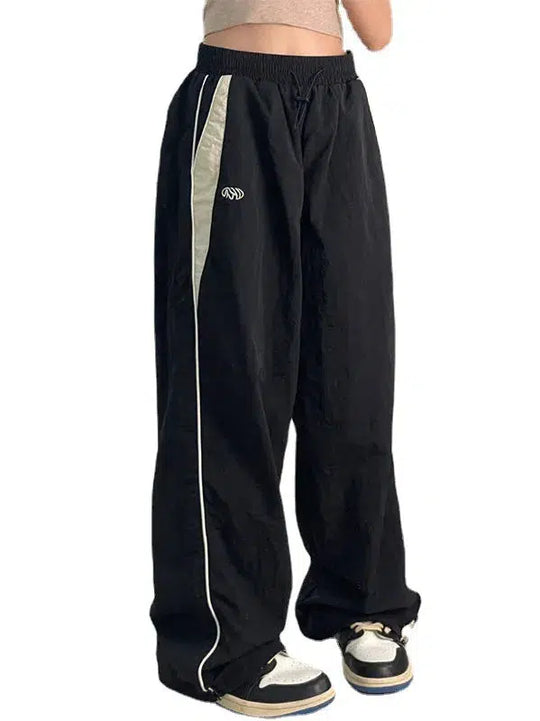 Baggy Joggers – Women's Adjustable High-Rise Sweatpants