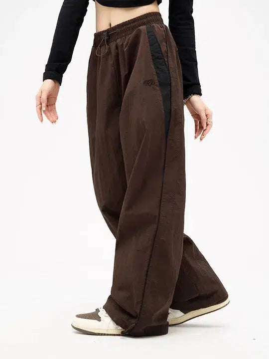 Baggy Joggers – Women's Adjustable High-Rise Sweatpants