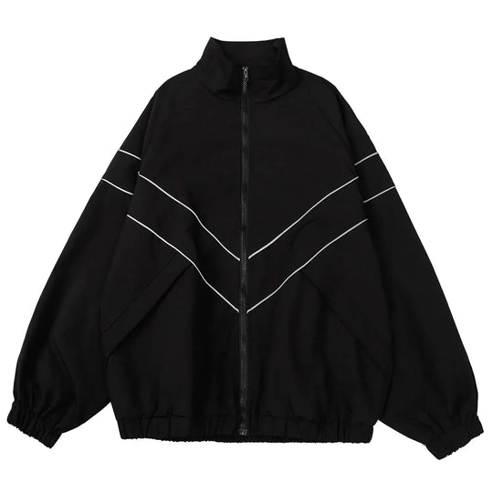 Baggy Oversized Jacket – Unisex Zip-Up Coat