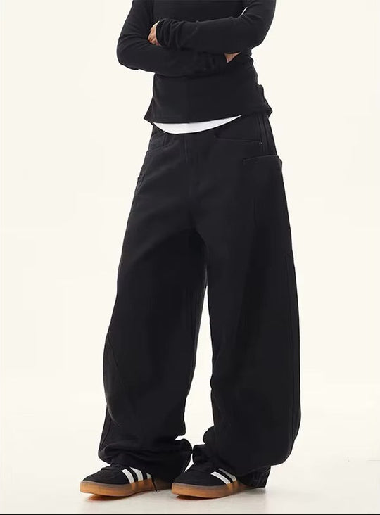 Vintage Cargo Trousers – Unisex Oversized Utility Fit