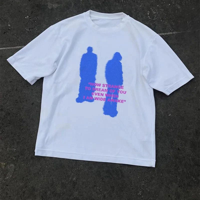 Discussions Graphic Tee – Men's Baggy Cotton T-Shirt