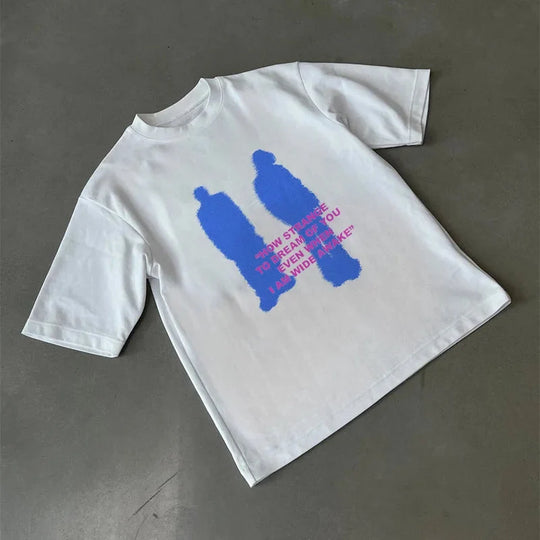 Discussions Graphic Tee – Men's Baggy Cotton T-Shirt