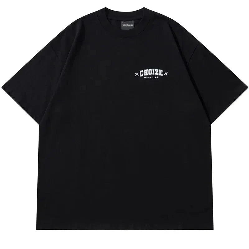E Eternal Graphic Tee – Men's Relaxed Baggy Cotton T-Shirt