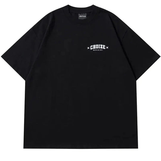 E Eternal Graphic Tee – Men's Relaxed Baggy Cotton T-Shirt